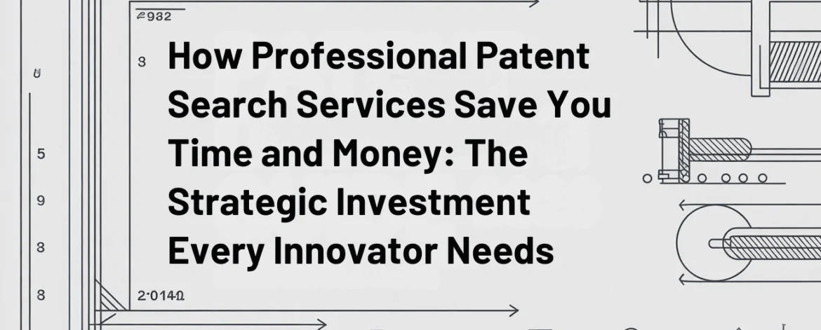 Professional Patent Search Services Professional Patent Search Services