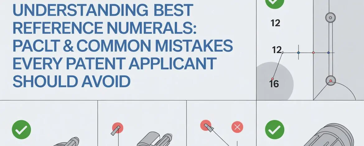 Reference Numerals in Patents: Best Practices & Mistakes