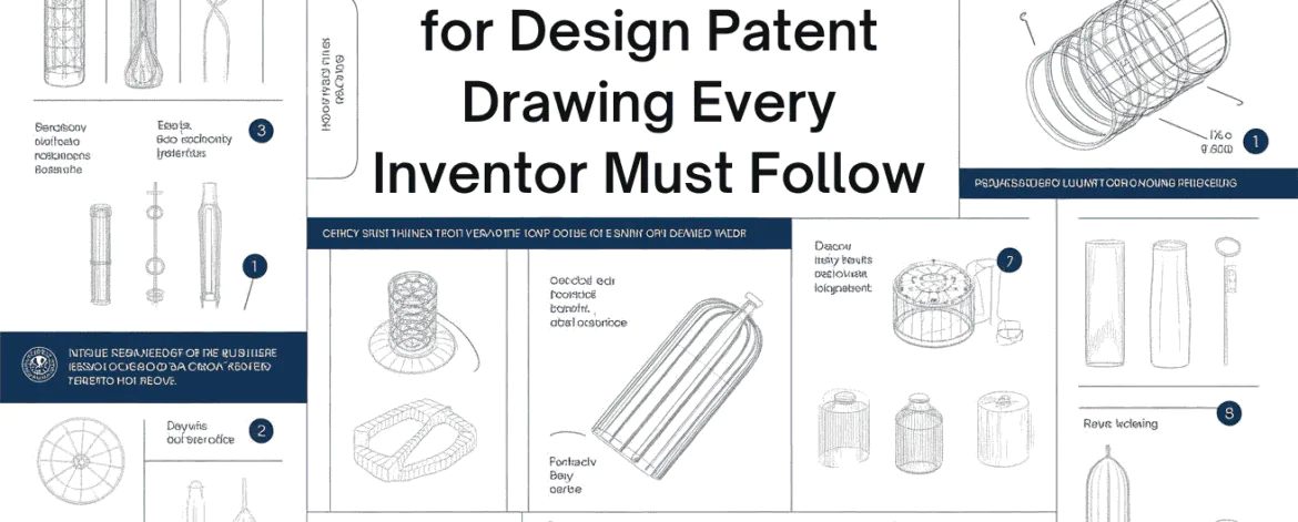 rules for design patent drawing