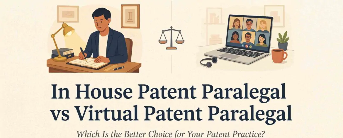 In House Patent Paralegal