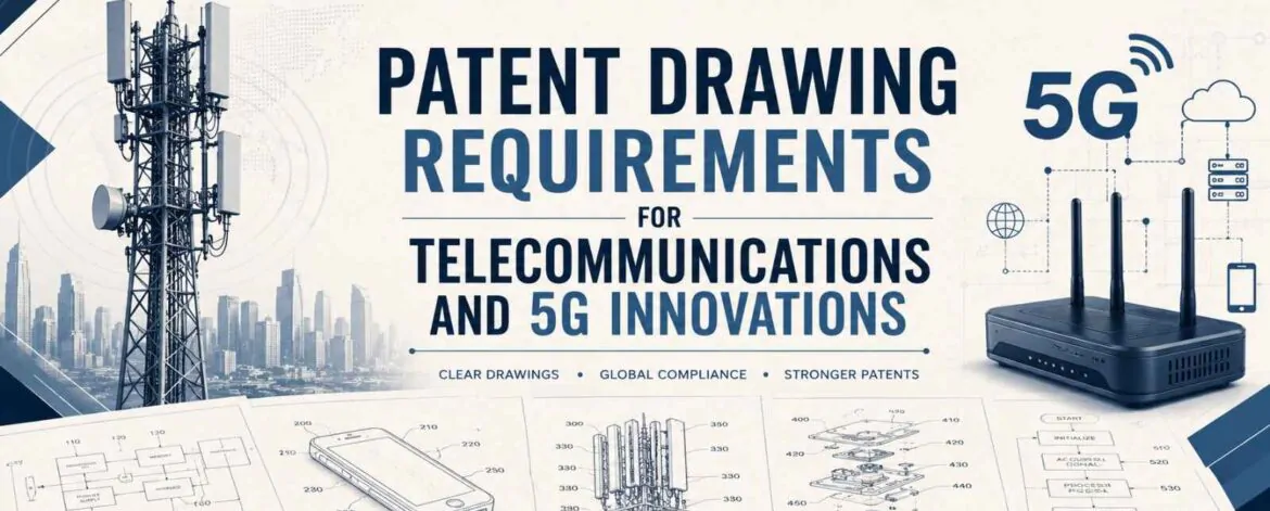 Patent Drawing Requirements for Telecommunications & 5G Patent Drawing Requirements