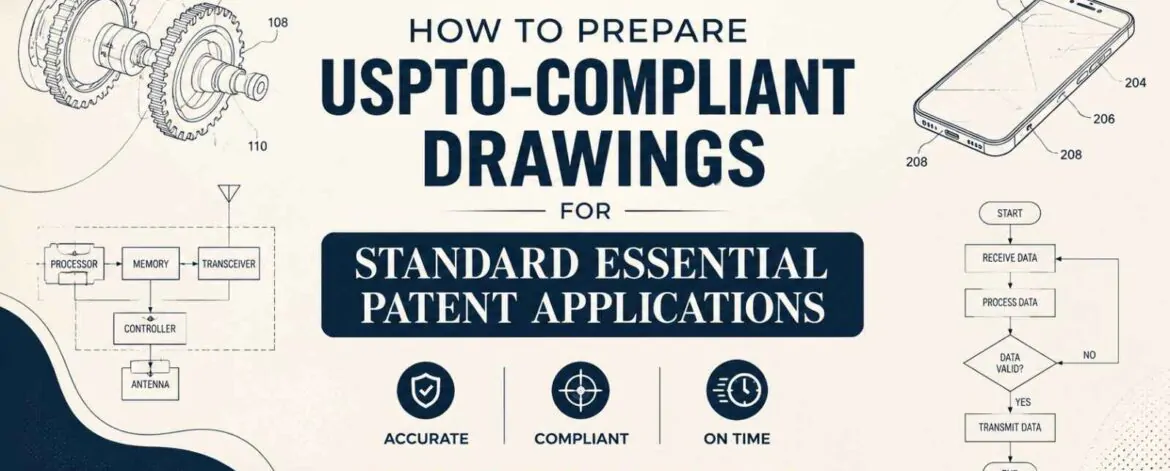 Standard Essential Patent Drawing Tips for USPTO Filing Standard Essential Patent