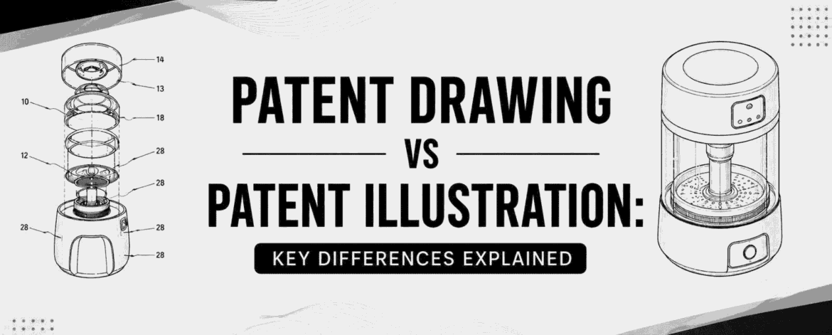 Patent Drawing vs Patent Illustration